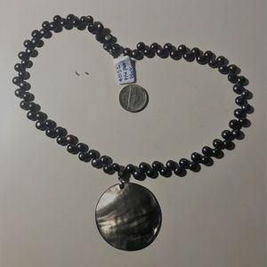 Black Freshwater Pearl Necklace